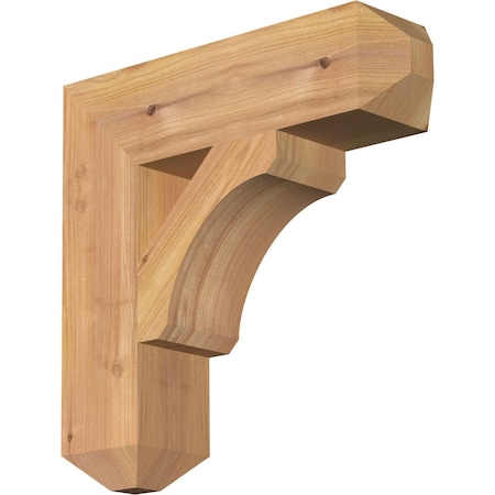 Legacy Craftsman Smooth Bracket, Western Red Cedar, 3 1/2W X 14D X 14H